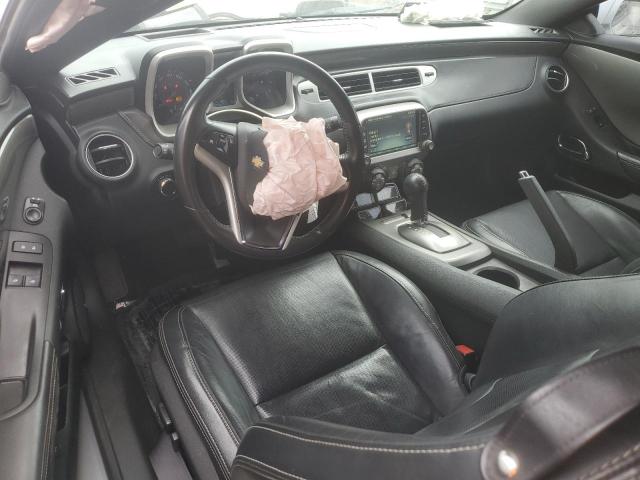 2G1FC1E30D9135302 - 2013 CHEVROLET CAMARO LT SILVER photo 8