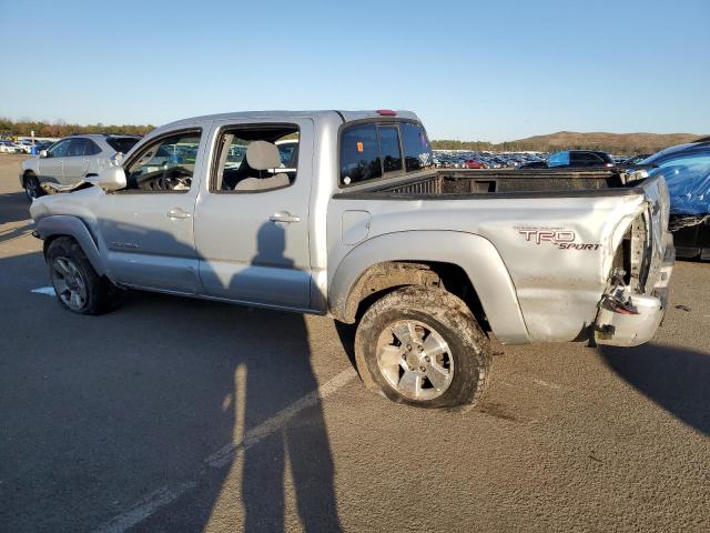 5TELU42N47Z384456 - 2007 TOYOTA TACOMA DOUBLE CAB SILVER photo 2