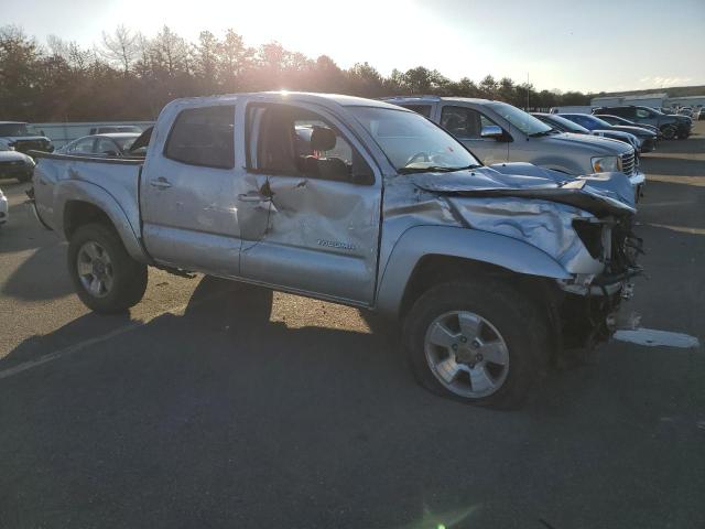 5TELU42N47Z384456 - 2007 TOYOTA TACOMA DOUBLE CAB SILVER photo 4