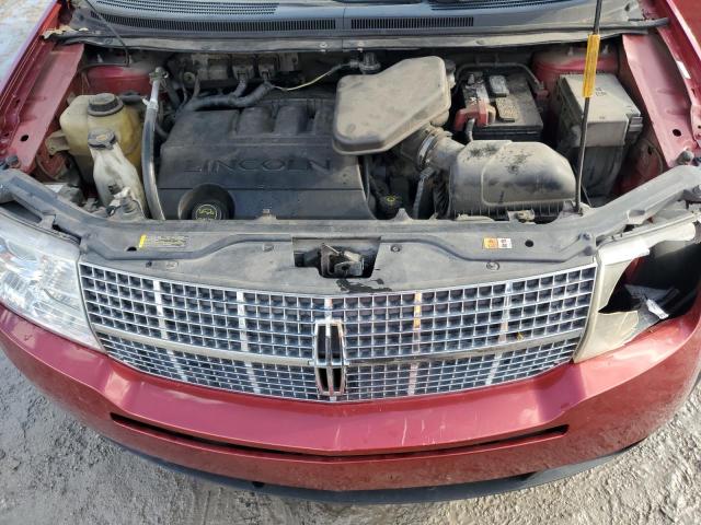 2LMDU88C37BJ02999 - 2007 LINCOLN MKX RED photo 12