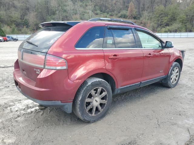 2LMDU88C37BJ02999 - 2007 LINCOLN MKX RED photo 3