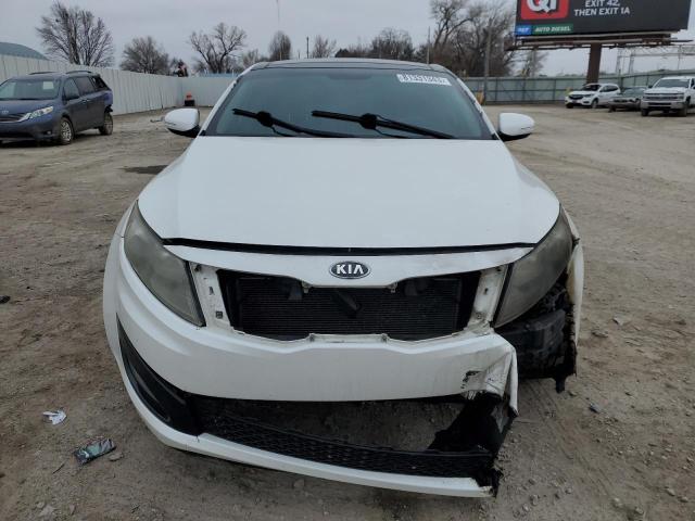 5XXGN4A79DG118846 - 2013 KIA OPTIMA EX WHITE photo 5