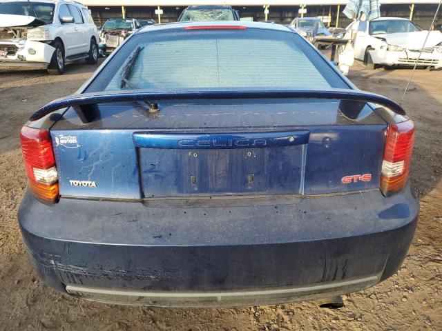 JTDDY38T9Y0026683 - 2000 TOYOTA CELICA GT-S BLUE photo 6