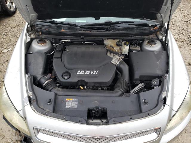 1G1ZG5E71CF104593 - 2012 CHEVROLET MALIBU LTZ ვერცხლისფერი ფოტო 11