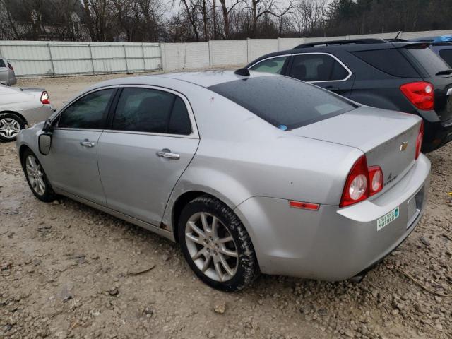 1G1ZG5E71CF104593 - 2012 CHEVROLET MALIBU LTZ ვერცხლისფერი ფოტო 2