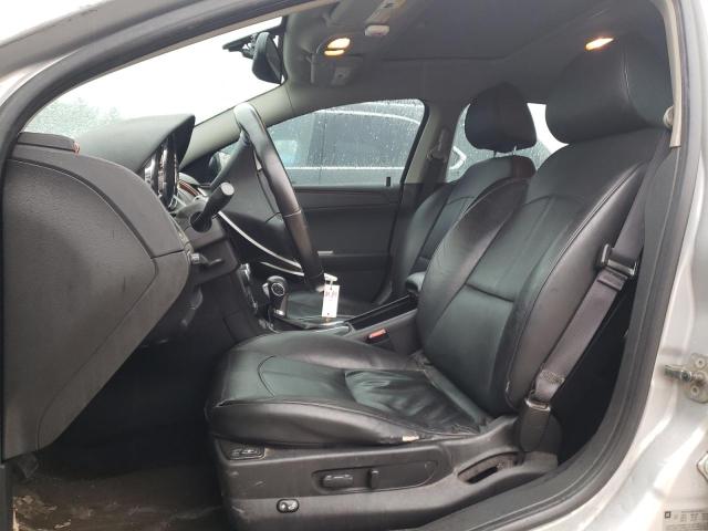 1G1ZG5E71CF104593 - 2012 CHEVROLET MALIBU LTZ ვერცხლისფერი ფოტო 7