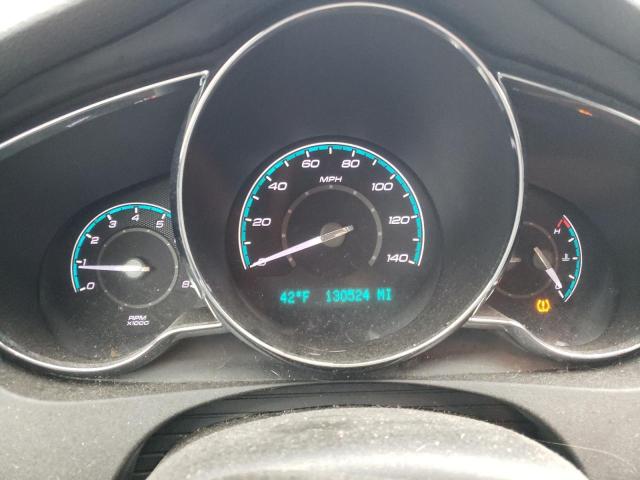 1G1ZG5E71CF104593 - 2012 CHEVROLET MALIBU LTZ ვერცხლისფერი ფოტო 9