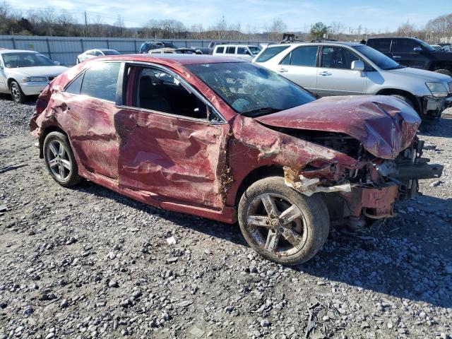 4T1BF1FK4CU572431 - 2012 TOYOTA CAMRY BASE MAROON photo 4