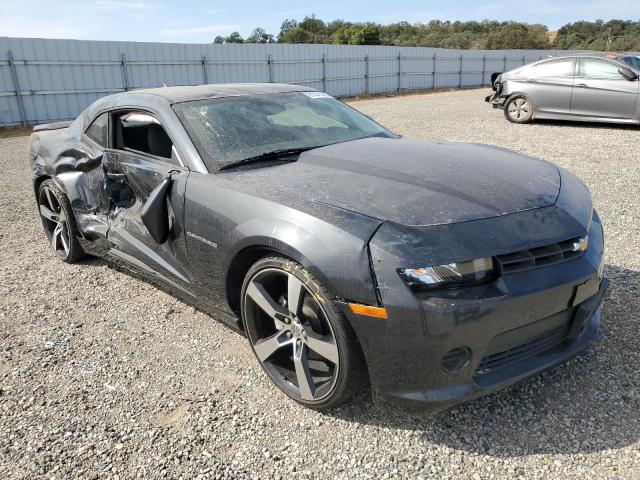 2G1FA1E31F9171704 - 2015 CHEVROLET CAMARO LS ნაცრისფერი ფოტო 4