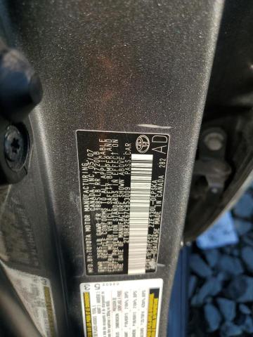 2T1BR32E67C853009 - 2007 TOYOTA COROLLA CE ნაცრისფერი ფოტო 12