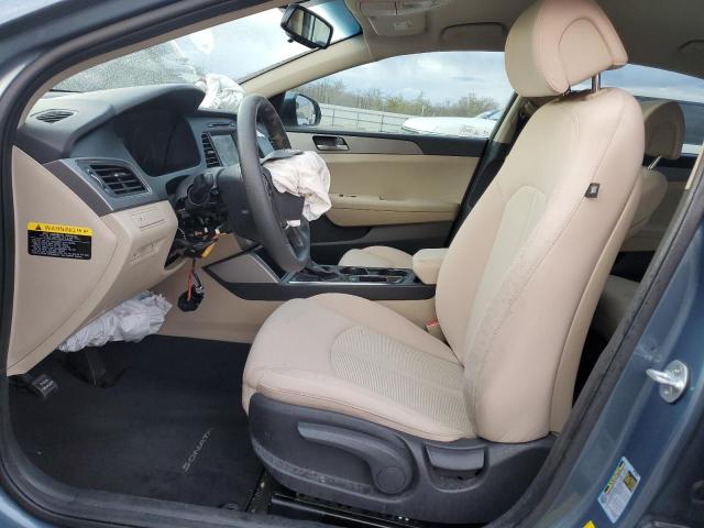 5NPE24AF6GH276870 - 2016 HYUNDAI SONATA SE BLUE photo 7