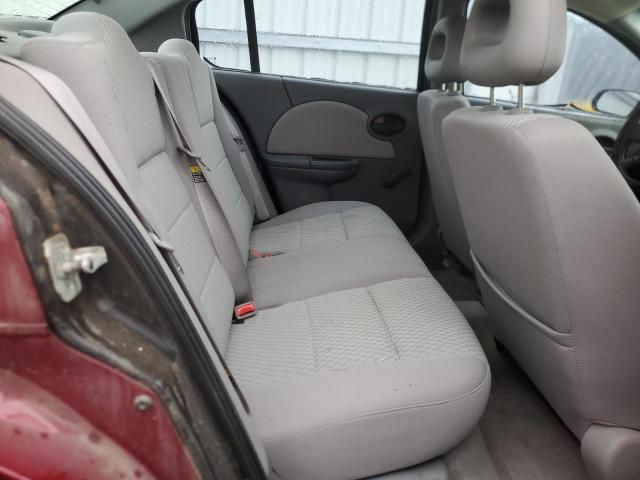 1G8AJ55F96Z127792 - 2006 SATURN ION LEVEL 2 Burgund zdjęcie 10