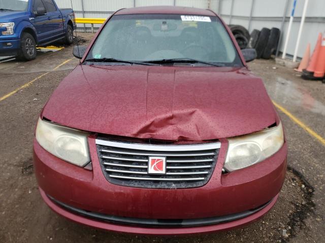 1G8AJ55F96Z127792 - 2006 SATURN ION LEVEL 2 Burgund zdjęcie 5