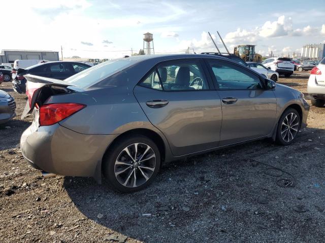 2T1BURHEXKC226105 - 2019 TOYOTA COROLLA L Графитовый фото 3