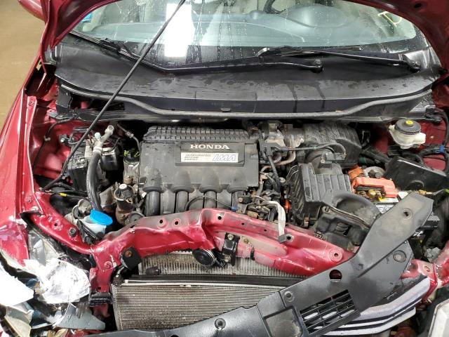 JHMZE2H79AS042791 - 2010 HONDA INSIGHT EX RED photo 11