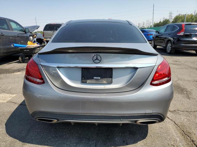55SWF4KB0FU093352 - 2015 MERCEDES-BENZ C 300 4MATIC GRAY photo 11