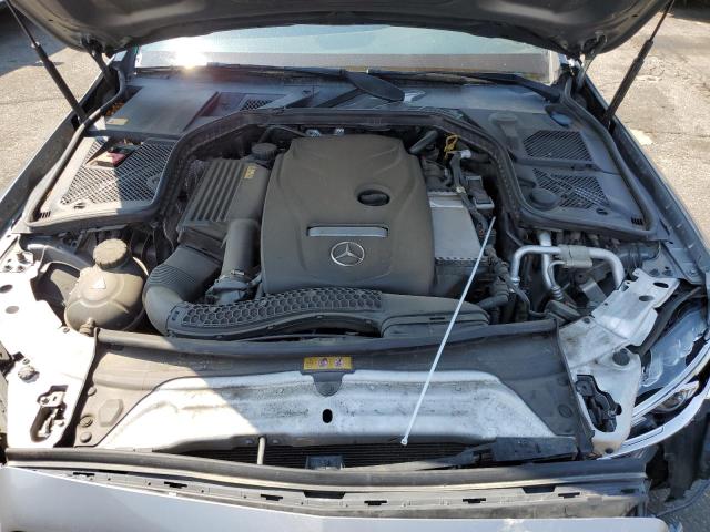 55SWF4KB0FU093352 - 2015 MERCEDES-BENZ C 300 4MATIC GRAY photo 22