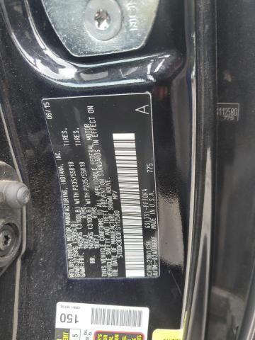 5TDDK3DC0FS112580 - 2015 TOYOTA SIENNA XLE BLACK photo 14