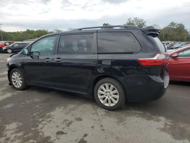 5TDDK3DC0FS112580 - 2015 TOYOTA SIENNA XLE BLACK photo 2