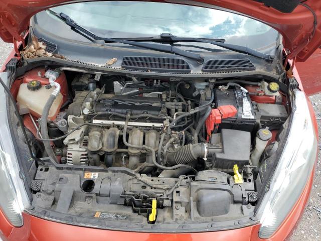 3FADP4BJ0KM144485 - 2019 FORD FIESTA SE Rouge photo 11