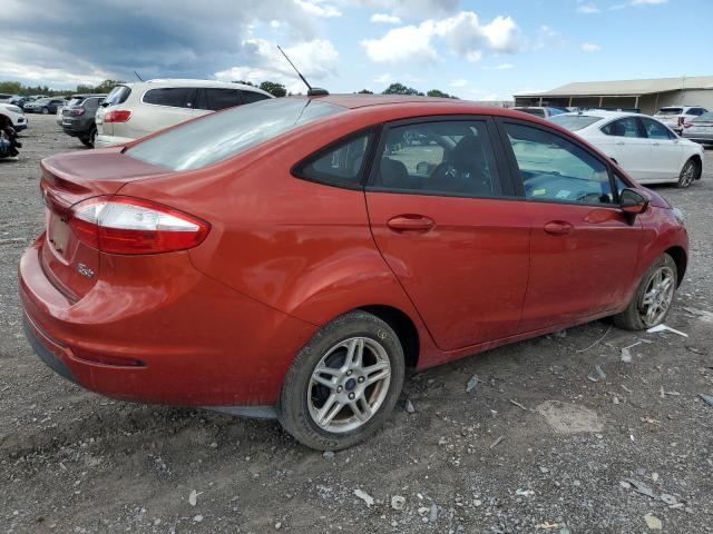 3FADP4BJ0KM144485 - 2019 FORD FIESTA SE Rouge photo 3