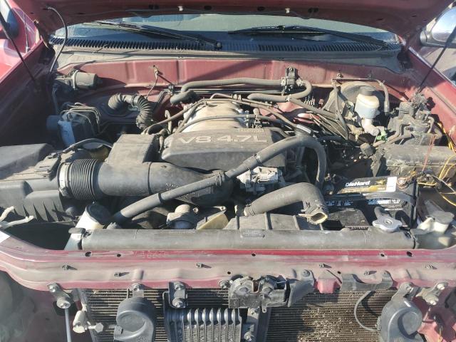 5TBBT44172S304025 - 2002 TOYOTA TUNDRA ACCESS CAB Rot Foto 11