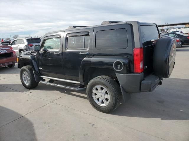 5GTEN13E498106334 - 2009 HUMMER H3 BLACK photo 2