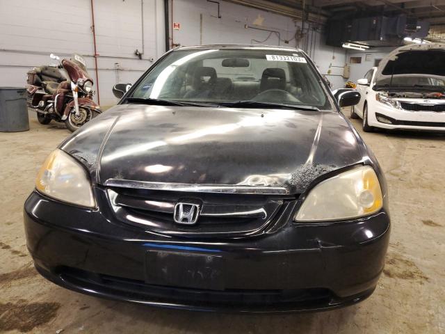 1HGEM22912L032928 - 2002 HONDA CIVIC EX BLACK photo 5