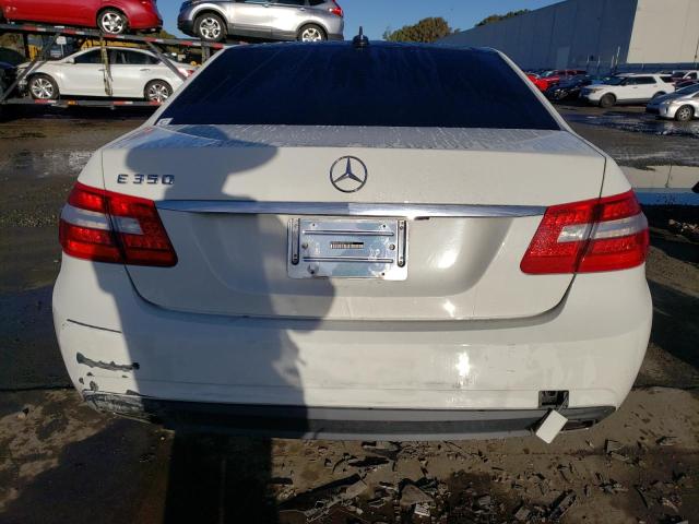 WDDHF5GB3BA375616 - 2011 MERCEDES-BENZ E 350 WHITE photo 6