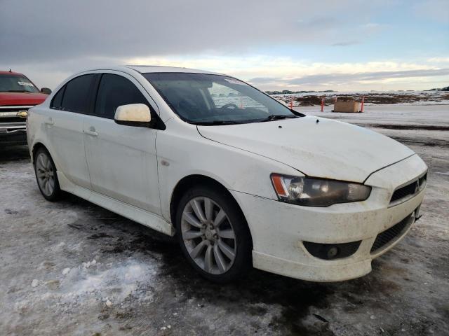 JA32U8FW5AU608659 - 2010 MITSUBISHI LANCER GTS WHITE photo 4