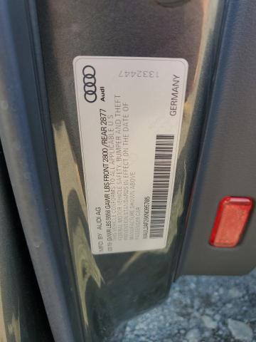 WAUL2AF26KN095785 - 2019 AUDI A6 PREMIUM PLUS GRAY photo 12