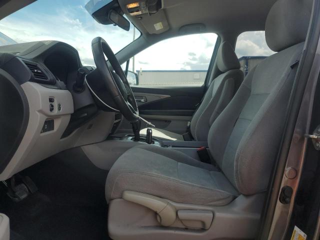 5FNYF5H17KB015577 - 2019 HONDA PILOT LX GRAY photo 7