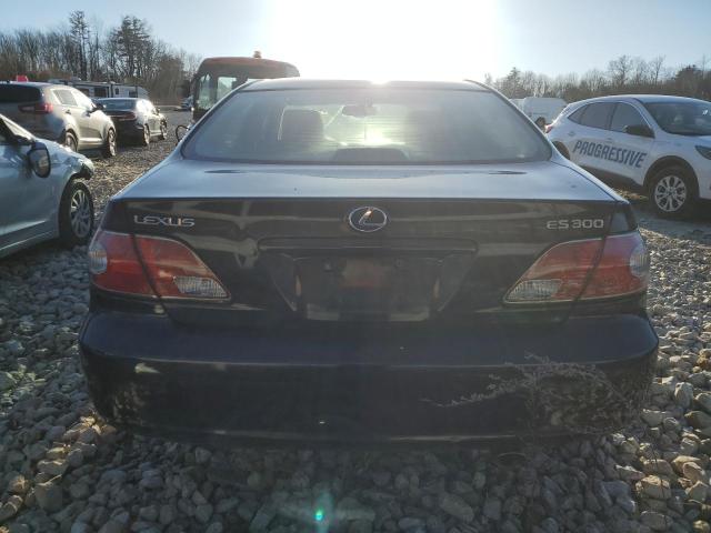 JTHBF30GX25033579 - 2002 LEXUS ES 300 BLACK photo 6