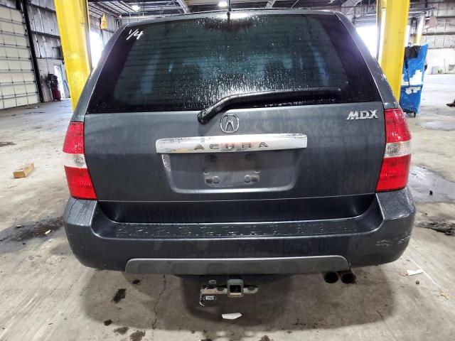 2HNYD18843H523006 - 2003 ACURA MDX TOURING GRAY photo 6