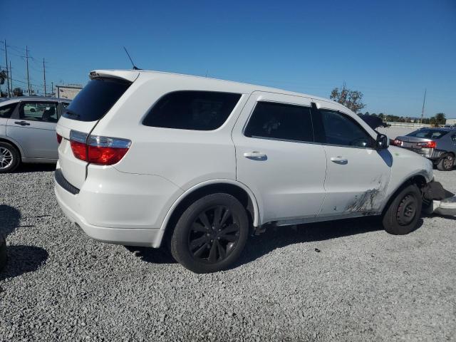 1C4RDJAG1DC662252 - 2013 DODGE DURANGO SXT WHITE photo 3