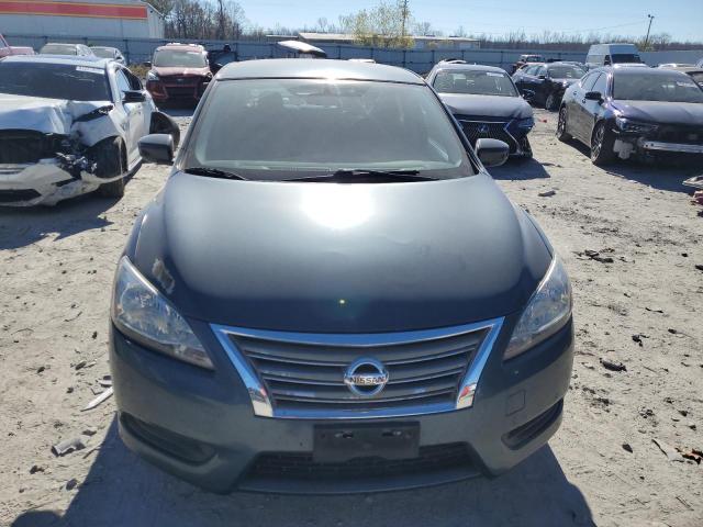 3N1AB7AP2DL723895 - 2013 NISSAN SENTRA S BLUE photo 5