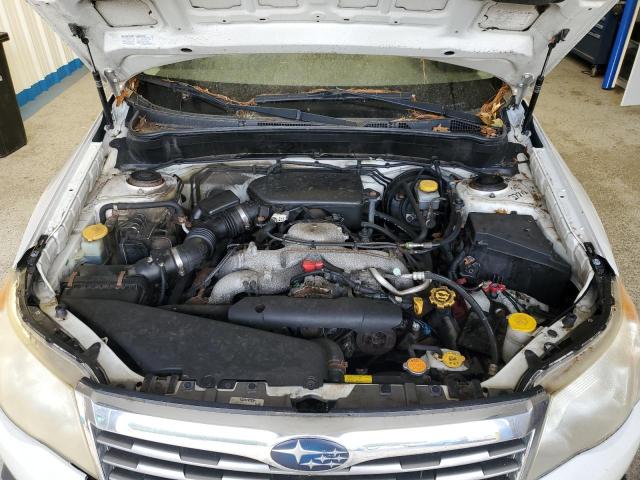JF2SH6BC4AH909620 - 2010 SUBARU FORESTER XS WHITE photo 11