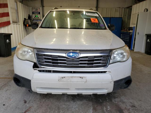 JF2SH6BC4AH909620 - 2010 SUBARU FORESTER XS WHITE photo 5