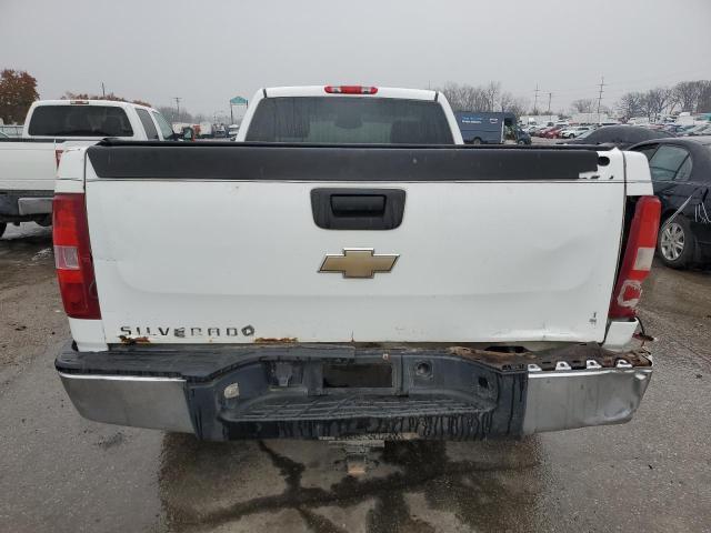 1GCEC14X68Z186189 - 2008 CHEVROLET SILVERADO C1500 WHITE photo 6