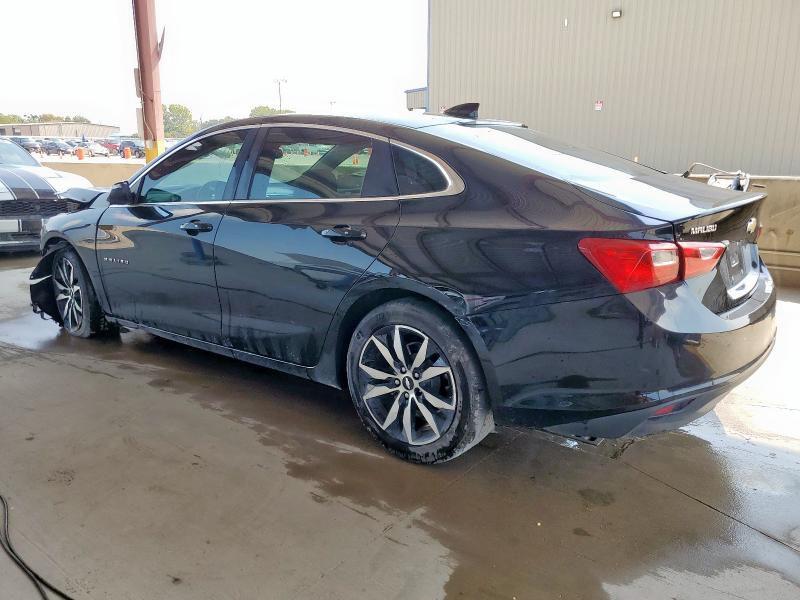 1G1ZD5ST6JF257767 - 2018 CHEVROLET MALIBU LT BLACK photo 2