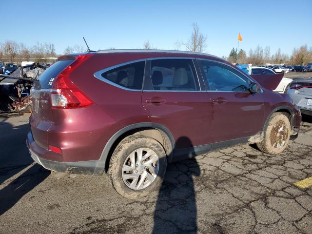 2HKRM4H71GH698023 - 2016 HONDA CR-V EXL BURGUNDY photo 3