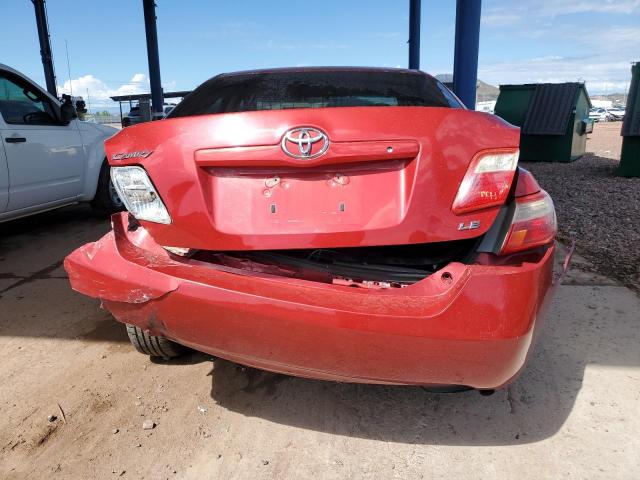 4T1BE46K69U307054 - 2009 TOYOTA CAMRY BASE Червоний фото 6