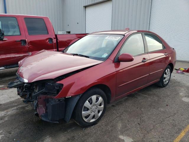 KNAFE221295656727 - 2009 KIA SPECTRA EX RED photo 1