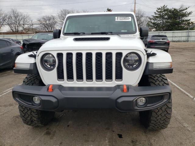 1C6JJTEG2NL166042 - 2022 JEEP GLADIATOR MOJAVE WHITE photo 5