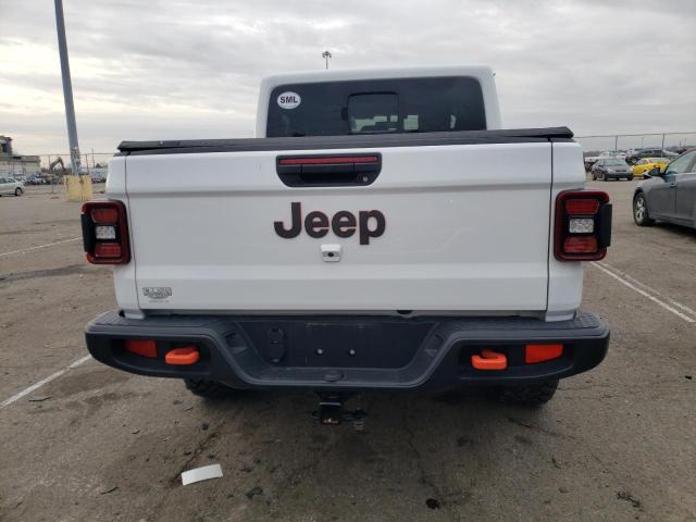 1C6JJTEG2NL166042 - 2022 JEEP GLADIATOR MOJAVE WHITE photo 6