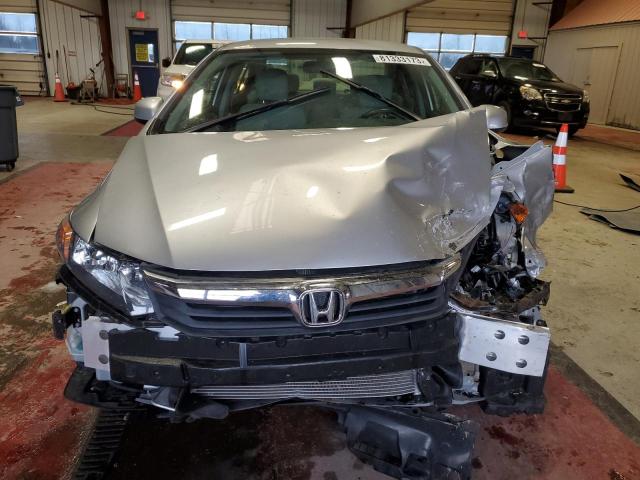 2HGFB2F5XCH580961 - 2012 HONDA CIVIC LX SILVER photo 5