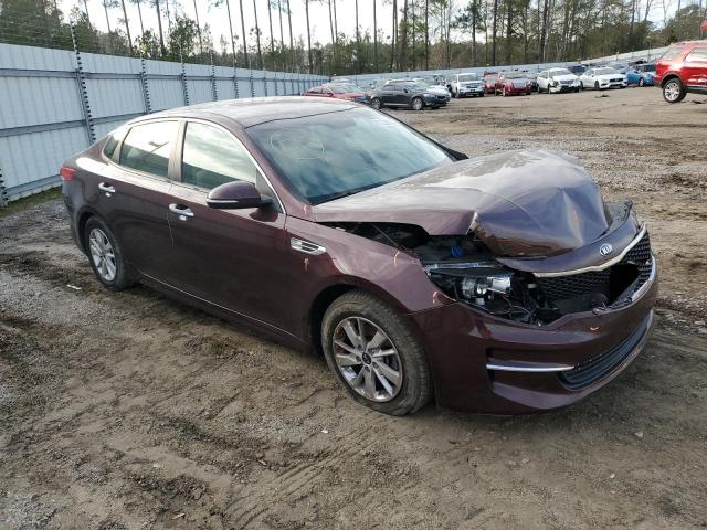 5XXGT4L32JG234000 - 2018 KIA OPTIMA LX BURGUNDY photo 4