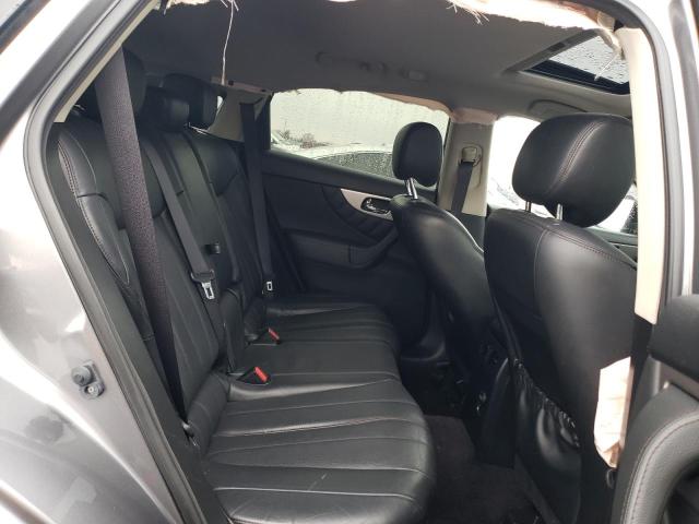 JN8CS1MW7FM482273 - 2015 INFINITI QX70 GRAY photo 10