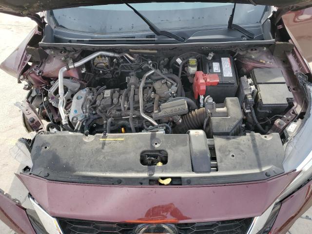 3N1AB8CV6MY288643 - 2021 NISSAN SENTRA SV BURGUNDY photo 11