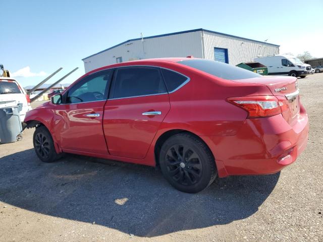3N1AB7AP2JY348427 - 2018 NISSAN SENTRA S 红色 照片 2